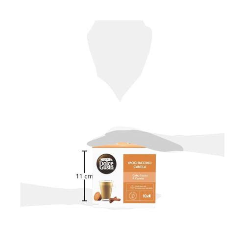 Café em Cápsula NESCAFÉ DOLCE GUSTO Mochaccino Canela 10 Cápsulas