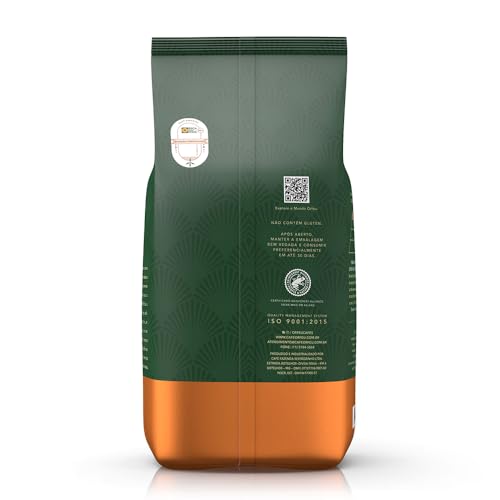 Orfeu Café Clássico em Grãos, 100% Arabica, Torra Média, 1kg