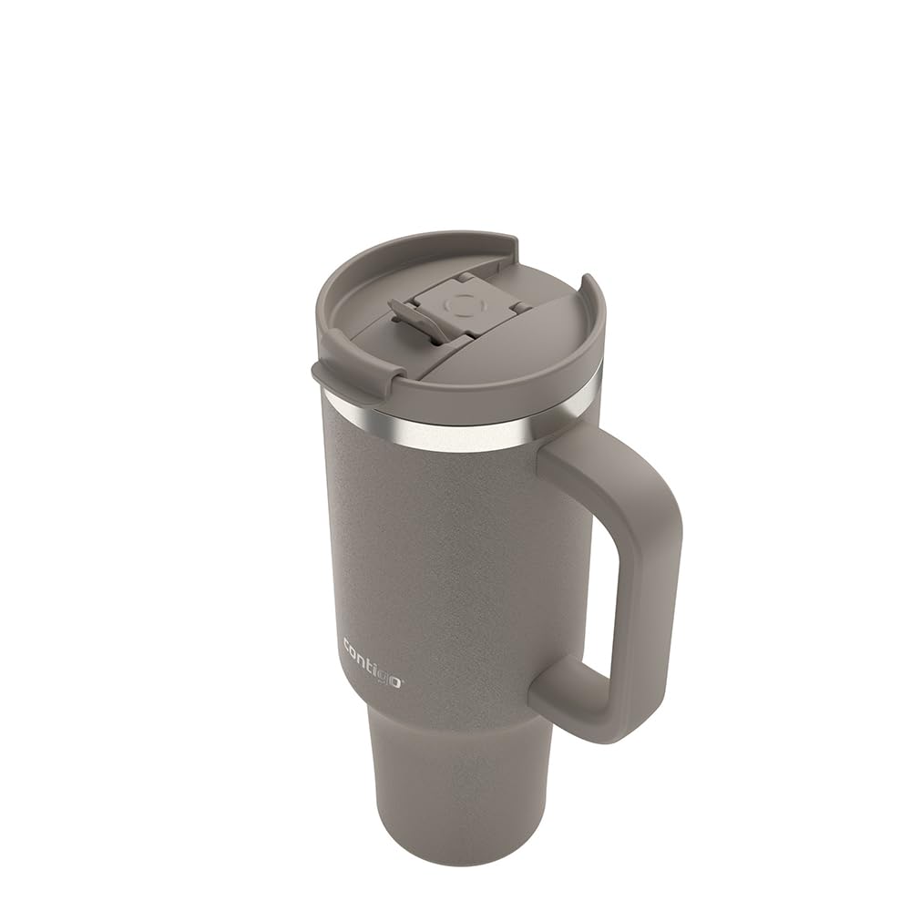 Copo Térmico com Canudo Streeterville 1,18L - Cinza