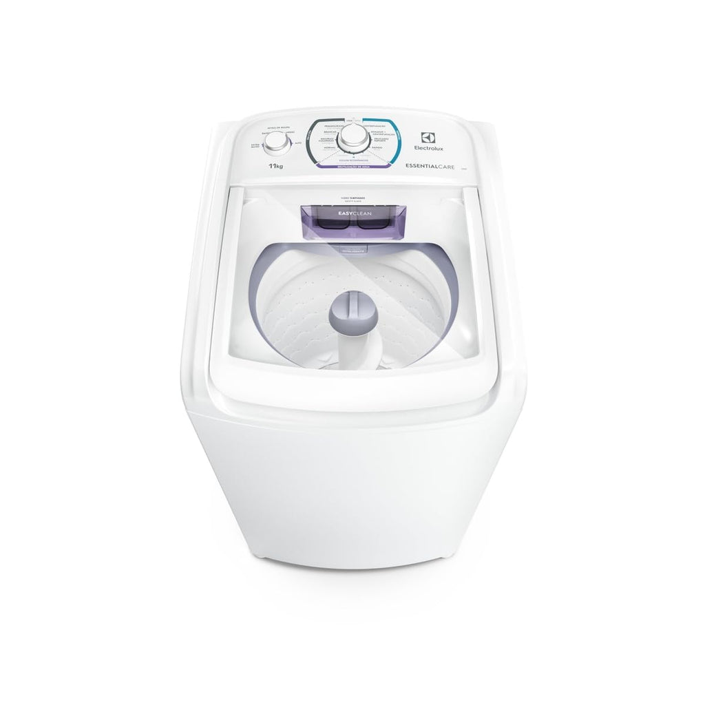 Máquina de Lavar Electrolux 11kg Branca Essential Care com Easy Clean e Filtro Fiapos (LES11) - 127V