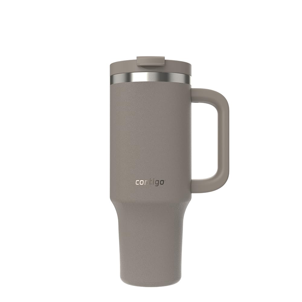 Copo Térmico com Canudo Streeterville 1,18L - Cinza