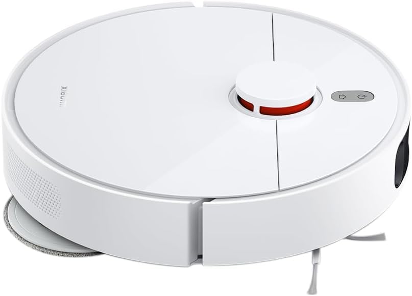 XIAOMI Robot Vacuum S10 - Robot aspirador e lava-chão com planeamento inteligente de rotas, sucção de 4000 Pa, três níveis de lavagem, branco