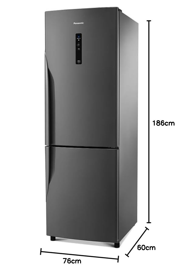 GELADEIRA PANASONIC BB41 TITÂNIO 397L 60CM 220 V