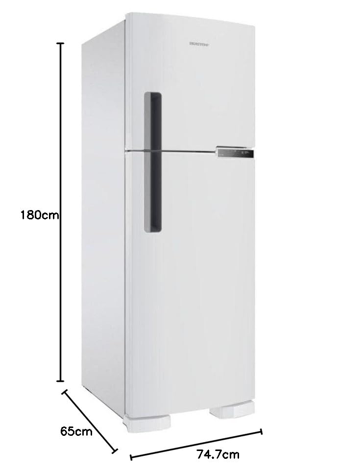 Geladeira Brastemp Frost Free Duplex 375 litros cor Branca 110V