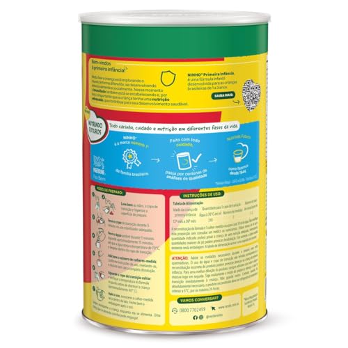 Ninho Fases 1 - Fórmula Infantil, 1.2 kg (Pacote de 1)
