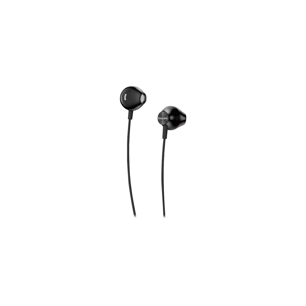 PHILIPS, Fone de Ouvido com Microfone, TAUE101BK/00, Com fio de 1,2 metros, intra-auricular, Preto