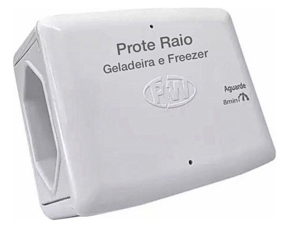 Protetor Contra Queda de Energia PW Para Freezer Ou Geladeira, Branco