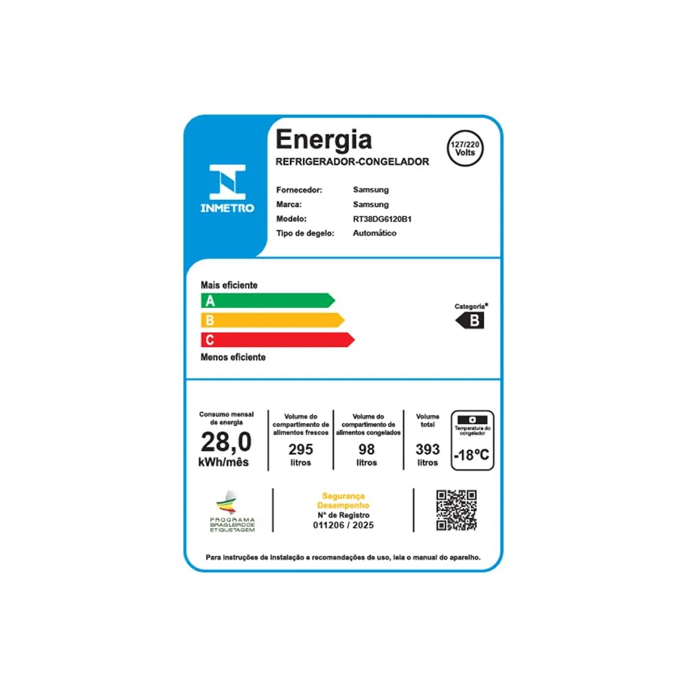 Samsung Geladeira Duplex Evolution SmartThings RT38 391L Bivolt Black Inox