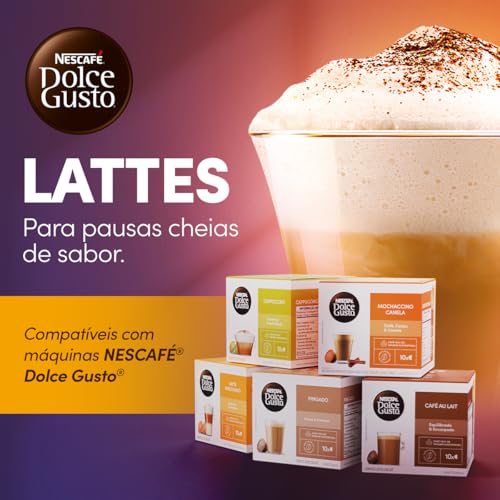 Café em Cápsula NESCAFÉ DOLCE GUSTO Mochaccino Canela 10 Cápsulas