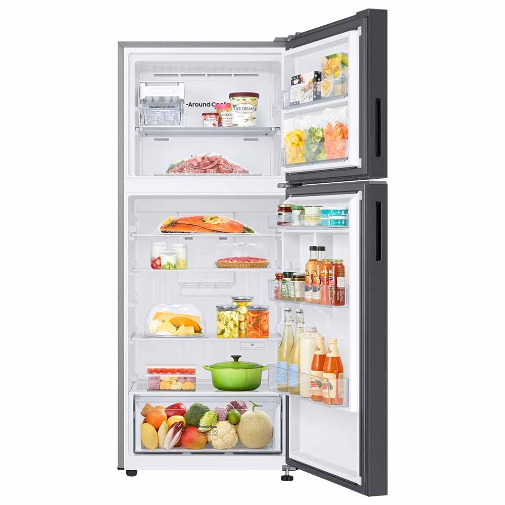 Samsung Geladeira Duplex Evolution SmartThings RT38 391L Bivolt Black Inox