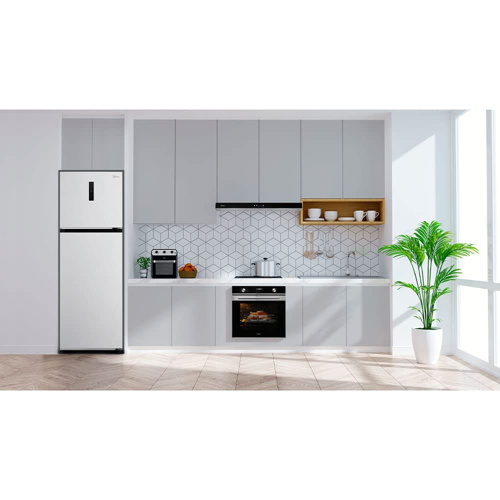 Geladeira Frost Free Duplex 347L Slim cor Branca Midea MD-RT468MTA011-127v