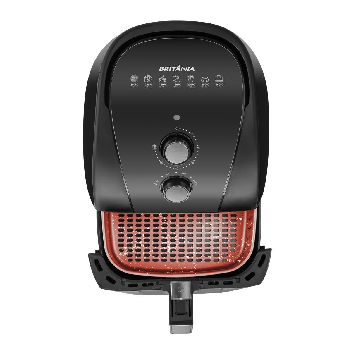 Fritadeira Air Fryer Britânia 5,5L 1500W BFR50 Redstone 127V