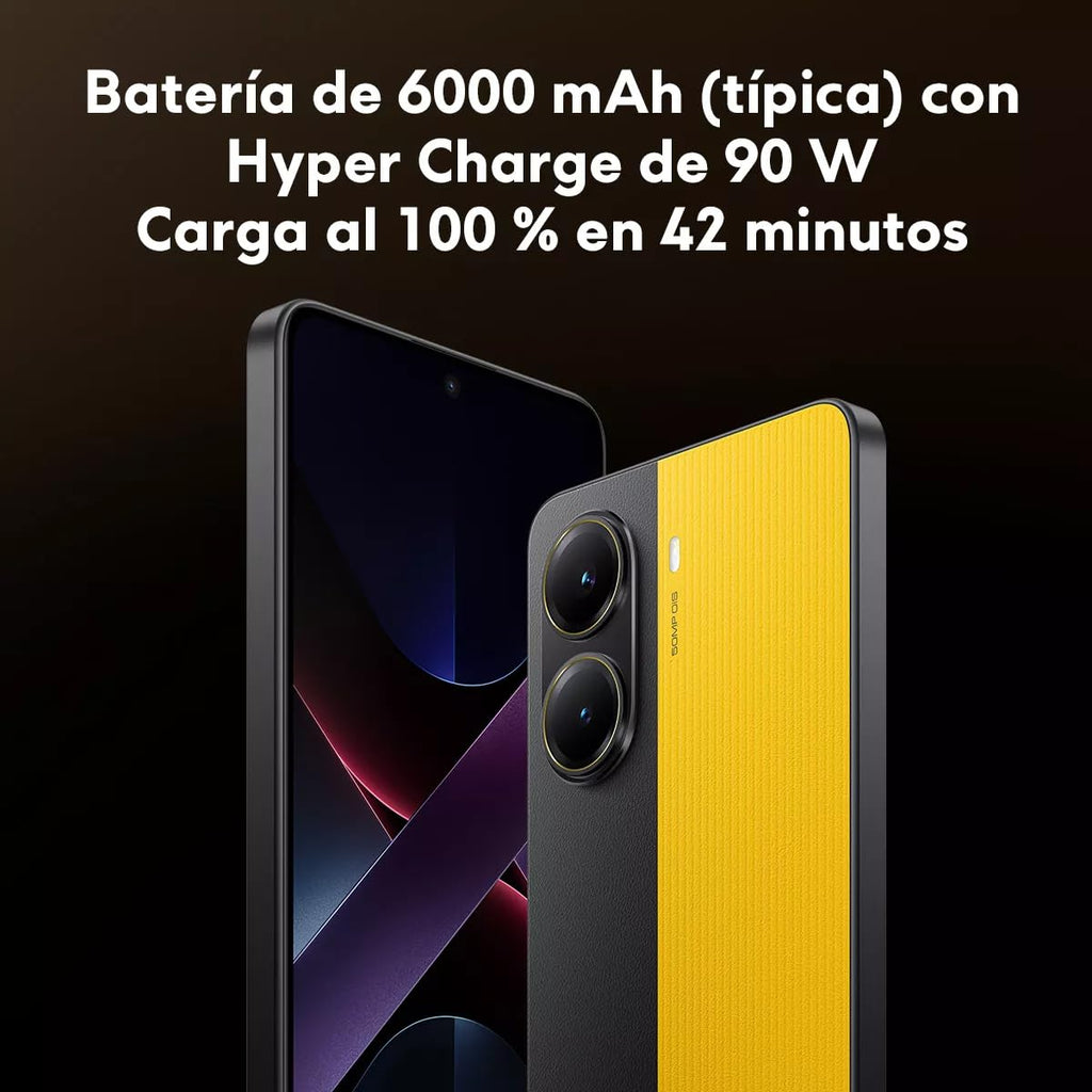 Smartphone Xiaomi Poco X7 Pro 5G NFC 8GB RAM 256GB ROM [2412DPC0AG] (BLACK, 8+256)