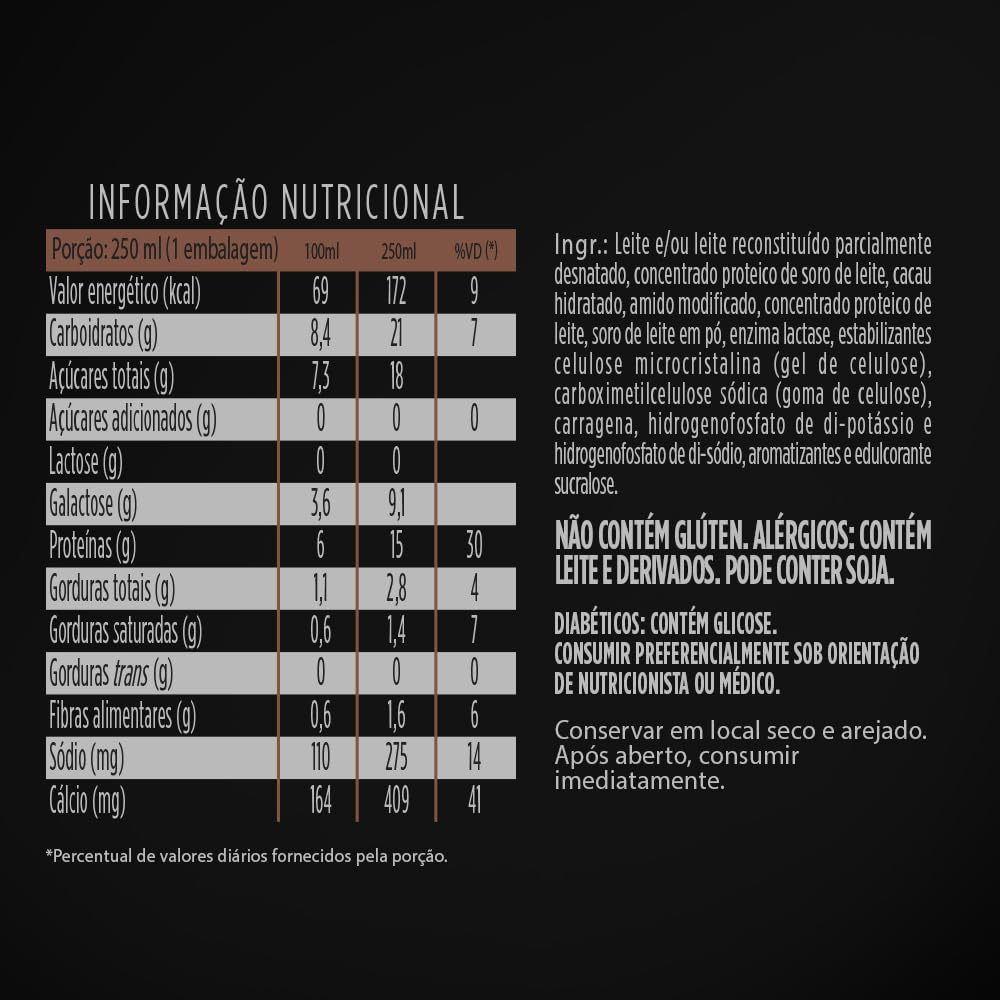 YoPRO Bebida Láctea UHT Chocolate 15g de proteínas 250ml - 12 unidades