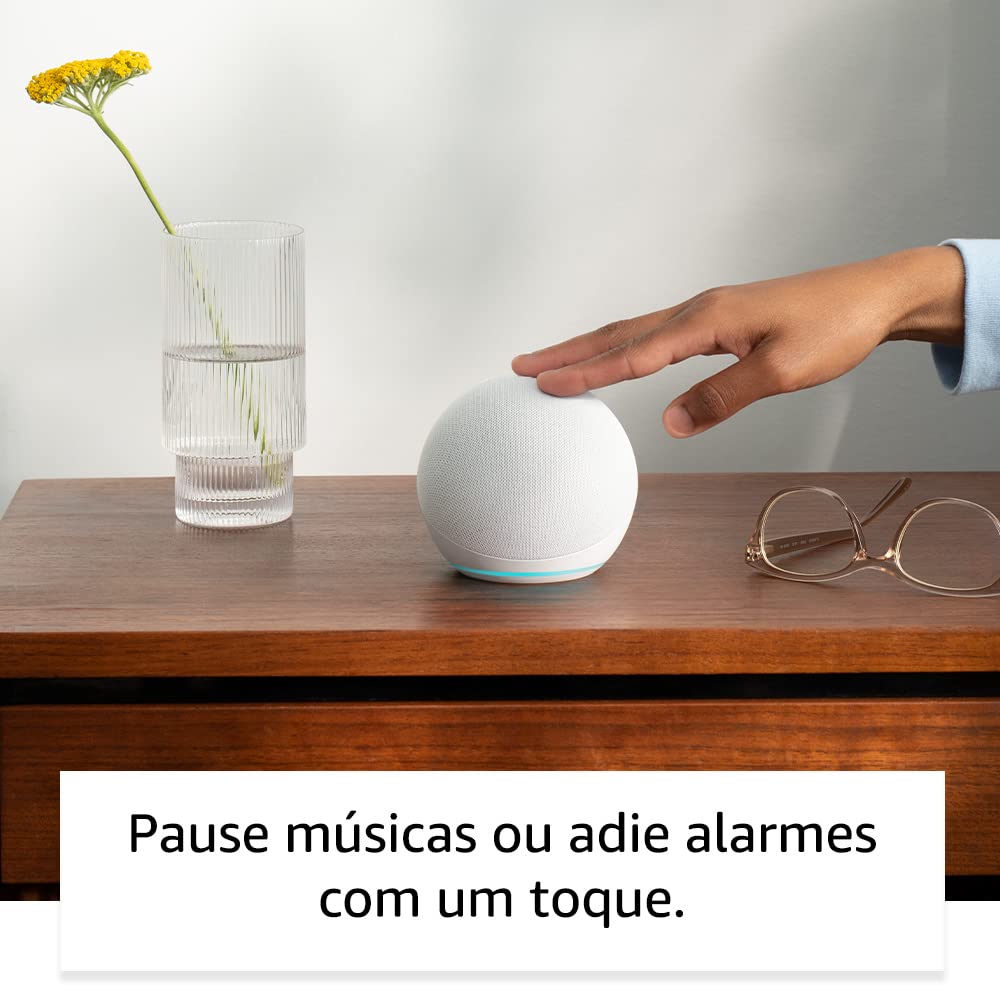 Echo Dot (Geração mais recente) | Smart speaker com Alexa, som vibrante e potente, Wi-Fi e Bluetooth | Cor Preta