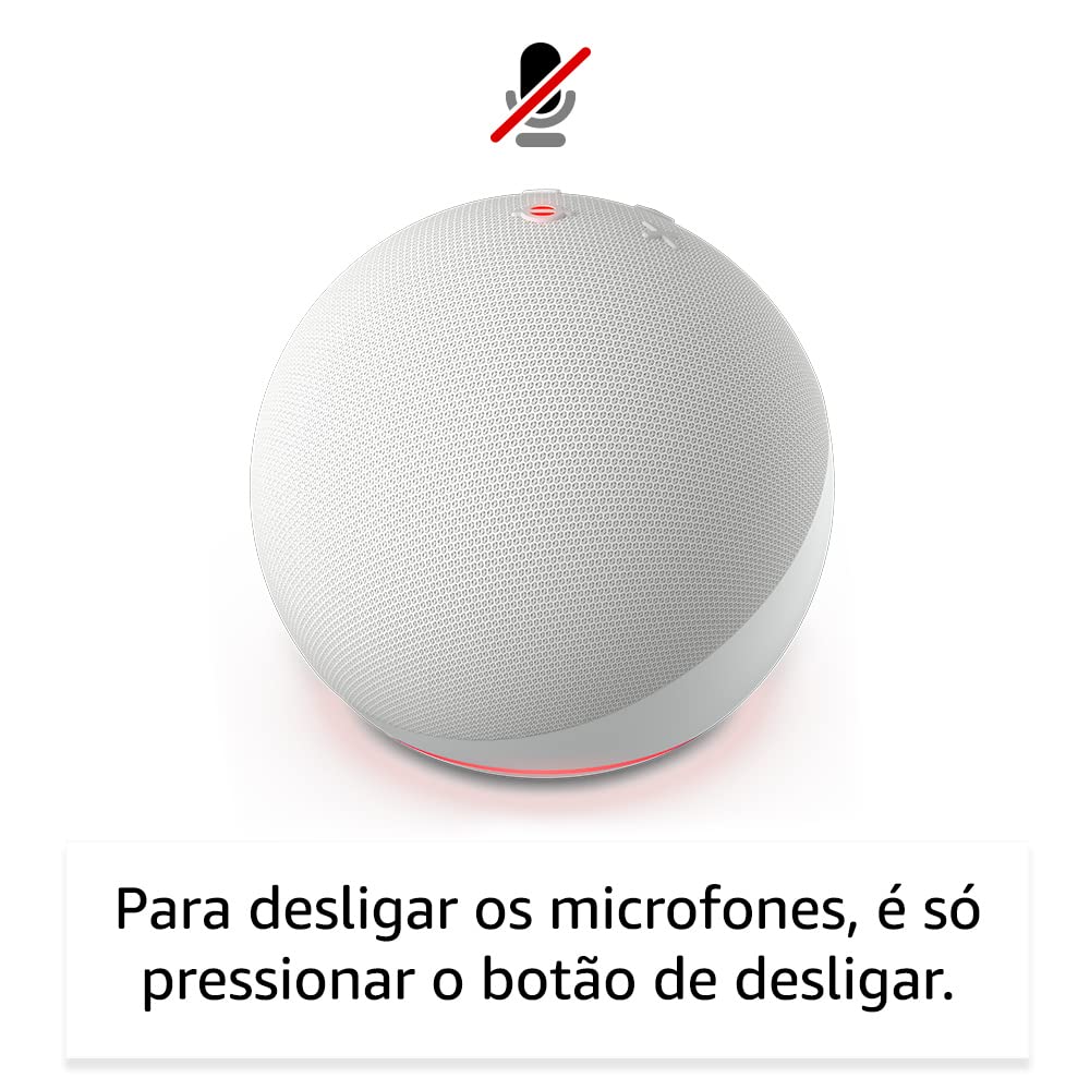 Echo Dot (Geração mais recente) | Smart speaker com Alexa, som vibrante e potente, Wi-Fi e Bluetooth | Cor Preta