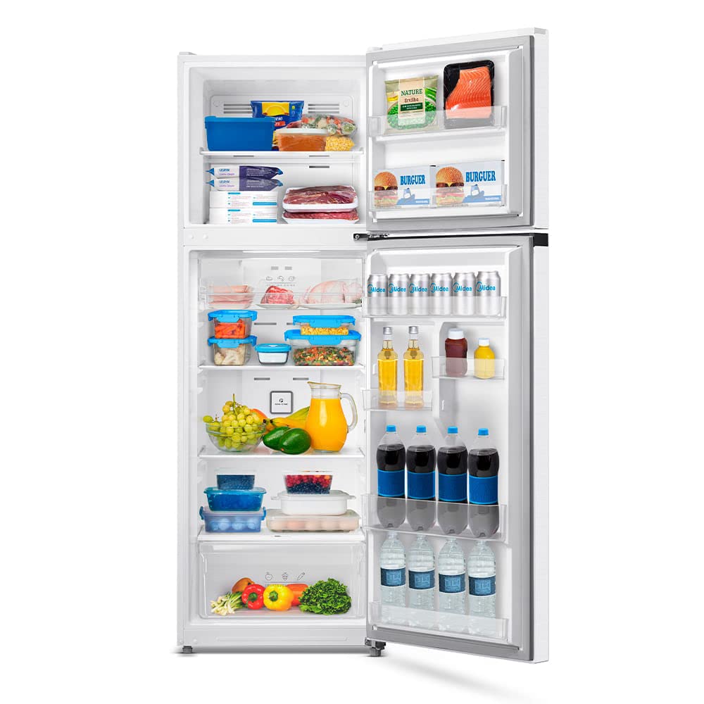 Geladeira Frost Free Duplex 347L Slim cor Branca Midea MD-RT468MTA011-127v