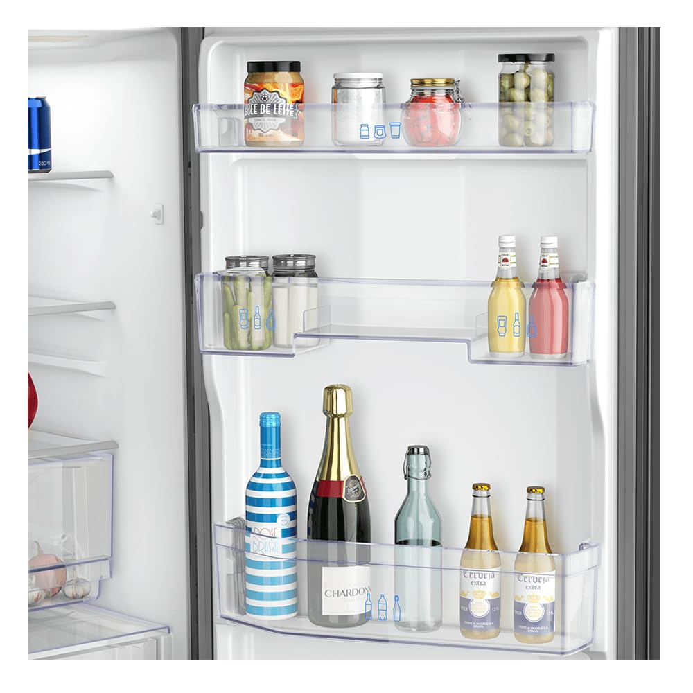 GELADEIRA PANASONIC BB41 TITÂNIO 397L 60CM 220 V