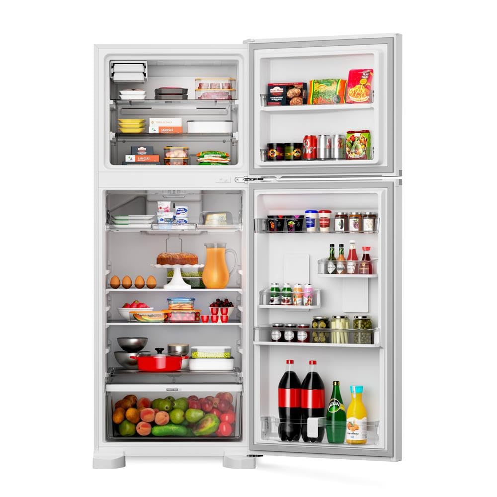 Geladeira Brastemp Frost Free Duplex A+++ 463 Litros Cor Branca com Fresh Box e Cold Room - BRM55FB 110V
