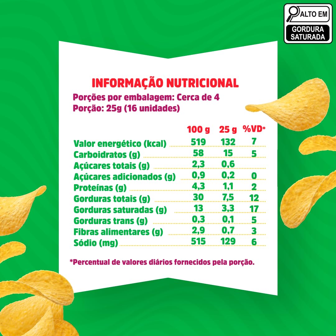 Pringles Pack Promo Salgadinho de Batata Frita 3 Sabores - Original, Creme e Cebola e Churrasco
