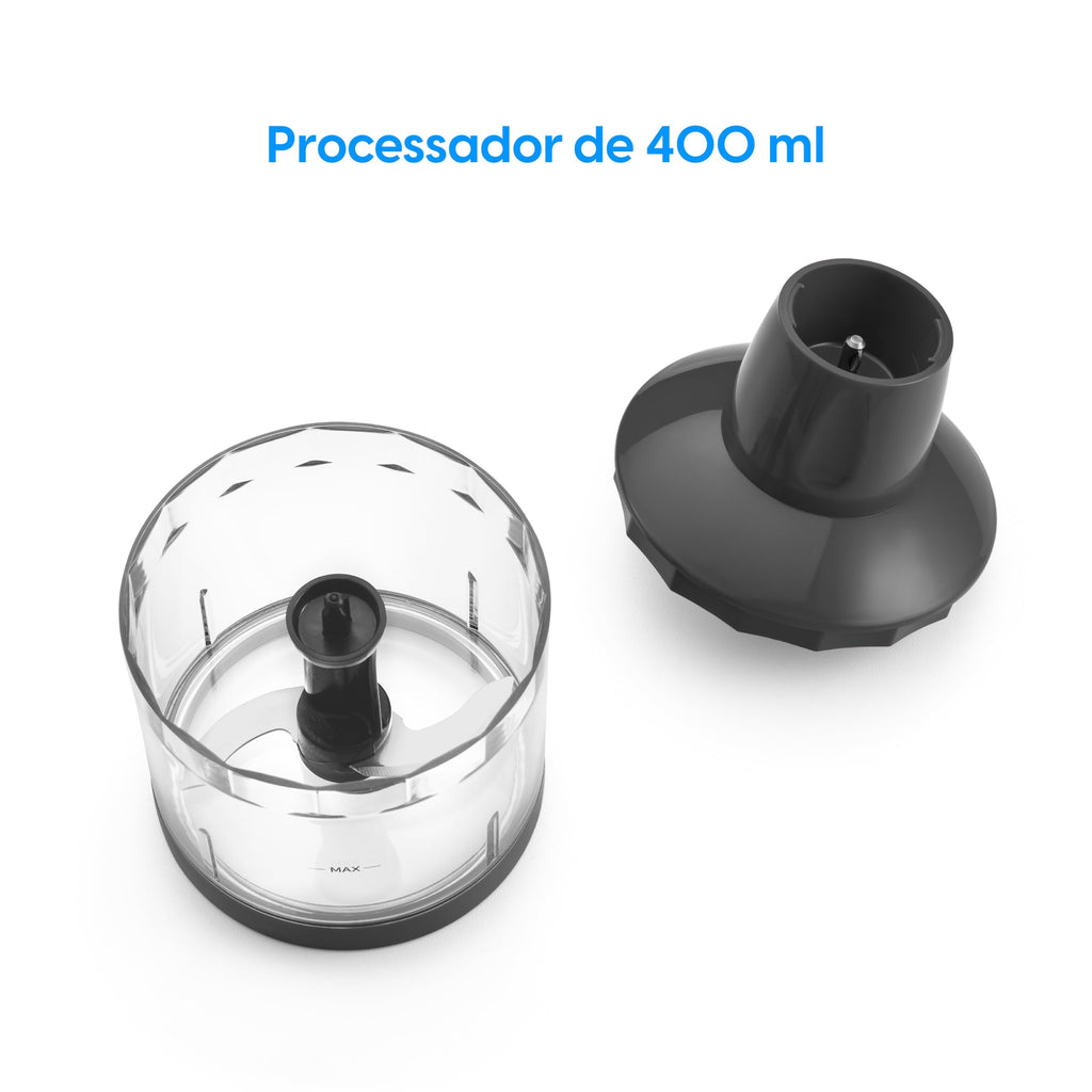 Mixer Power Inox 3 em 1 600W Elgin Lunar 110V - Mixer, triturador e batedor