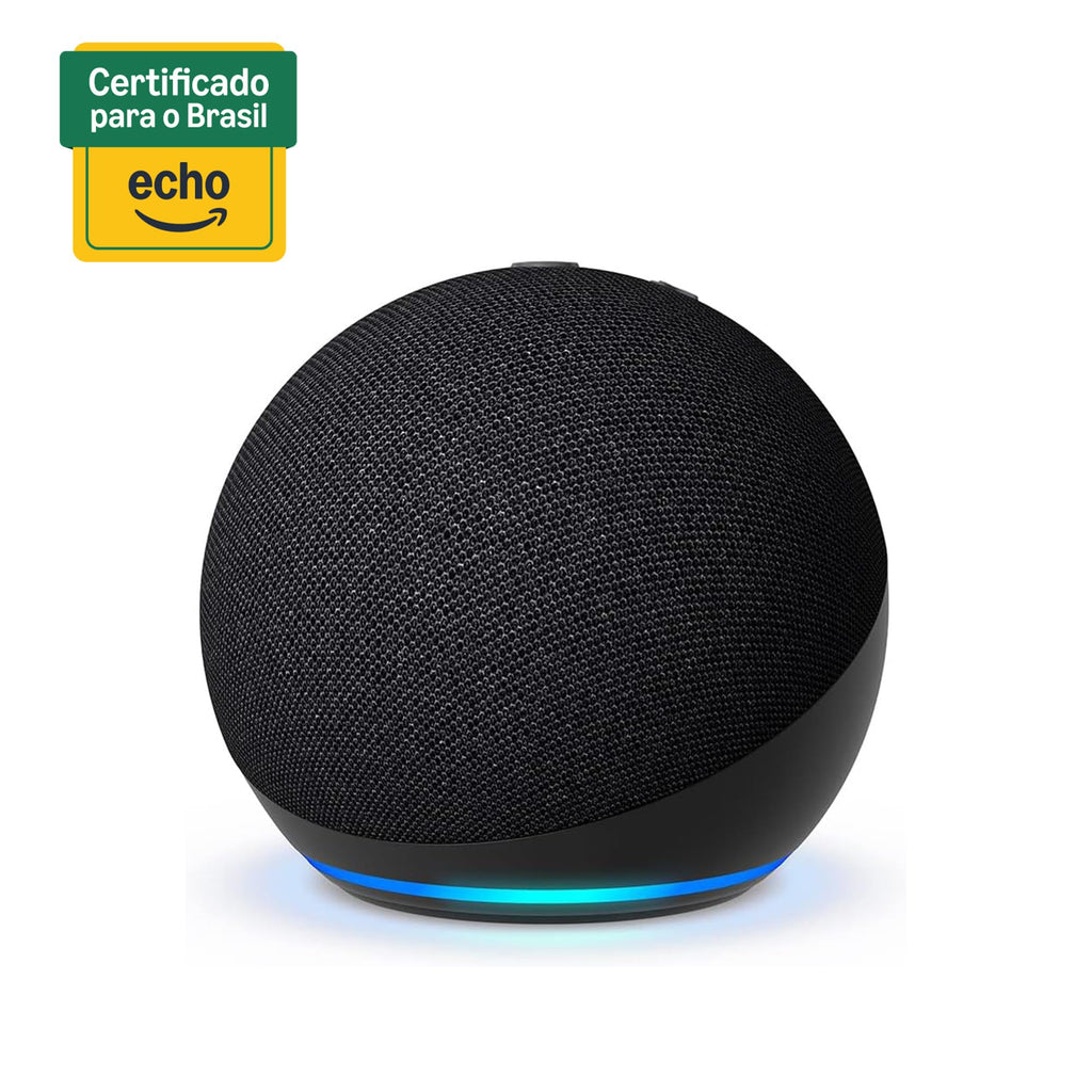 Echo Dot (Geração mais recente) | Smart speaker com Alexa, som vibrante e potente, Wi-Fi e Bluetooth | Cor Preta