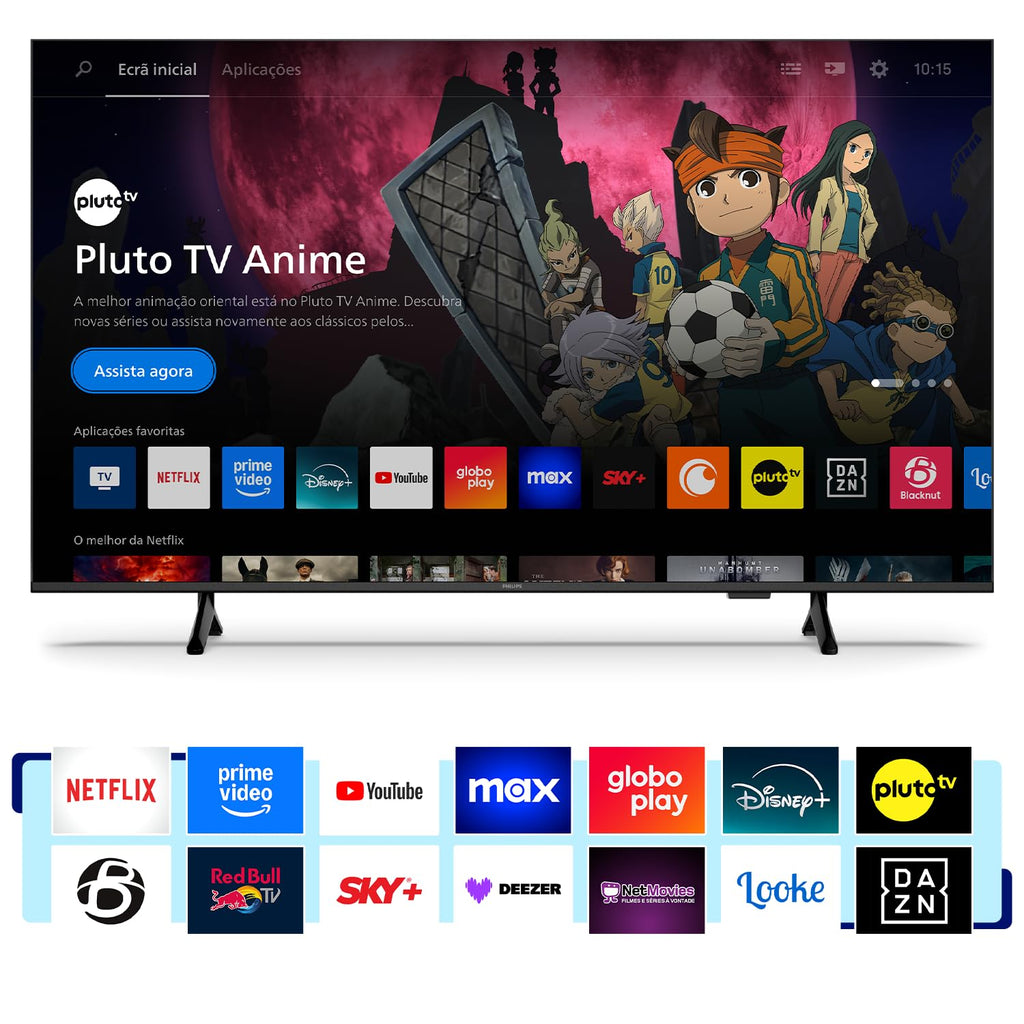 PHILIPS Smart TV, 50" 4K, 50PUG7300, Comando de Voz, Bluetooth, HDR, Dolby Atmos, HDMI, USB, Wi-Fi