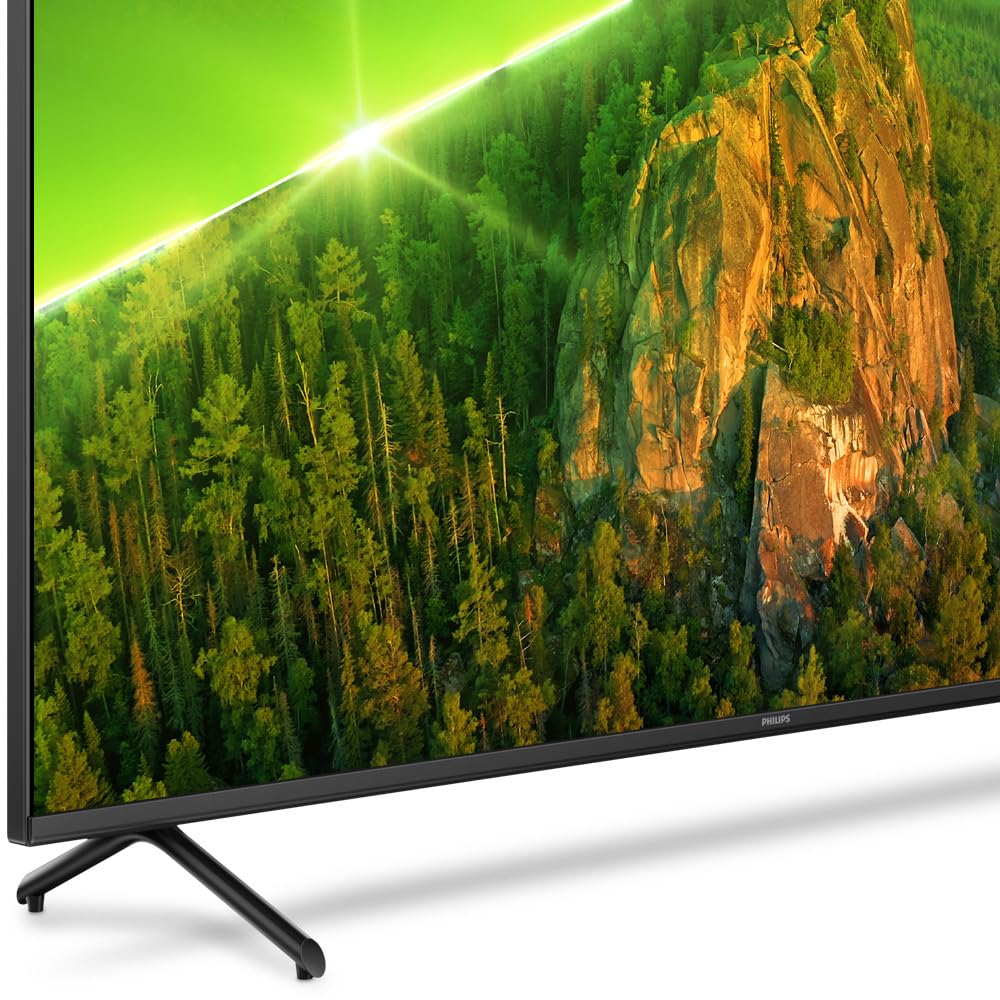 Smart TV Philips Ambilight 55" 4K 55PUG7908/78, Google TV, Comando de Voz, Dolby Vision/Atmos, VRR/ALLM, Bluetooth