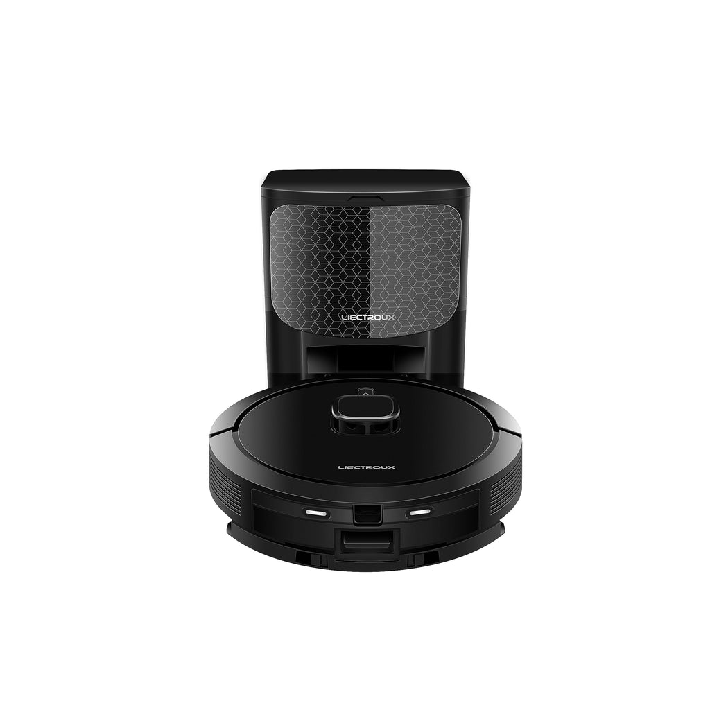 Robô Aspirador Liectroux G7 4 em 1 Aspira Varre Passa Pano Base Autolimpante Com Aplicativo Compatível Com Alexa e Google Mapeamento Inteligente Salva os Mapas
