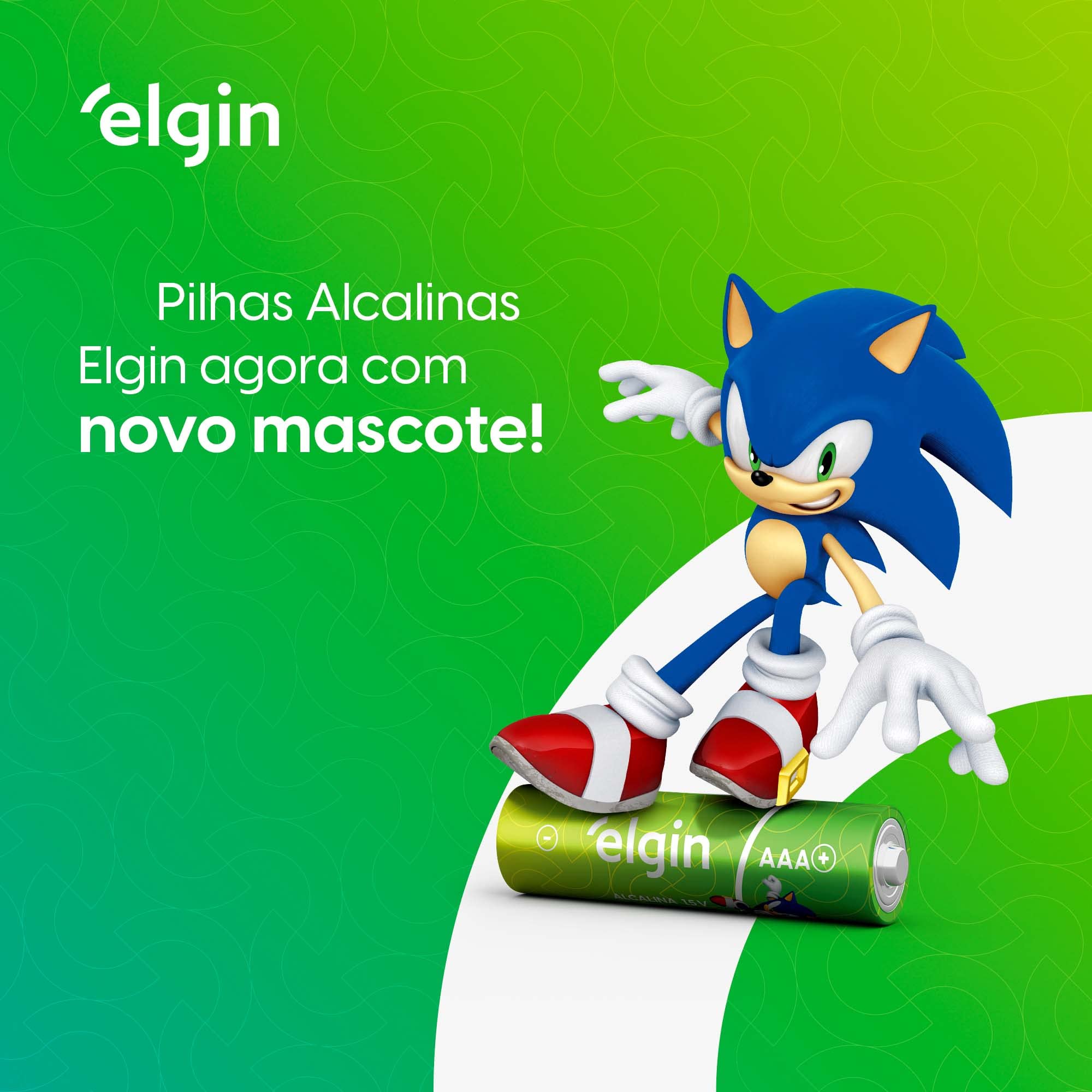 Pilha Alcalina AAA com 16 unidades Elgin Palito