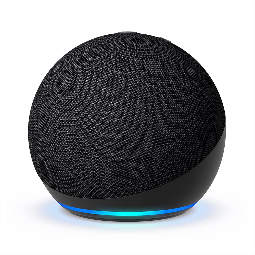 Echo Dot (Geração mais recente) | Smart speaker com Alexa, som vibrante e potente, Wi-Fi e Bluetooth | Cor Preta
