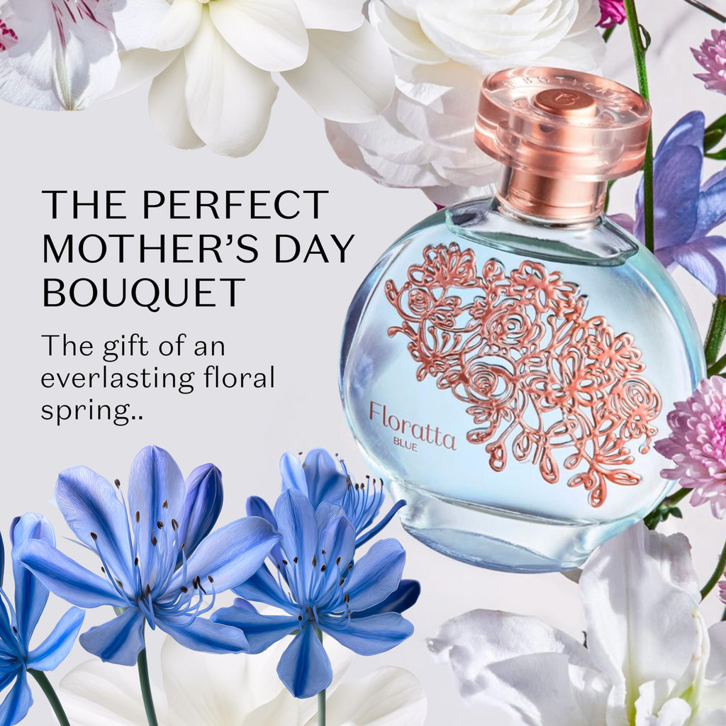 O Boticário Floratta Rose Eau de Toilette, perfume floral de longa duração para mulheres, 75 g