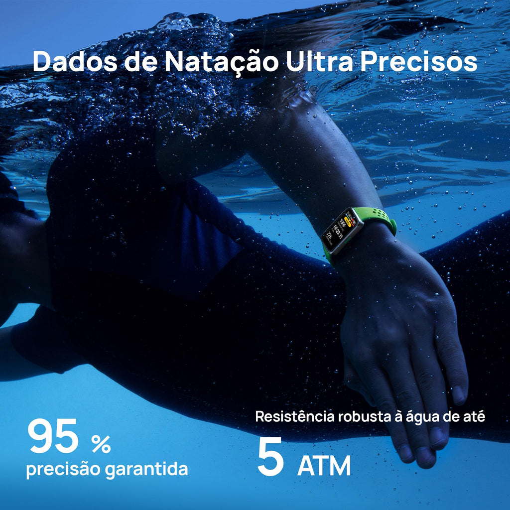 Smartwatch, HUAWEI Band 10, Caixa de Polímeros Duráveis, Análise do Sono em Nível Profissional, Assistente de Bem-estar Emocional, Relógio Smartwatch Compatível com Android e iOS, Preto