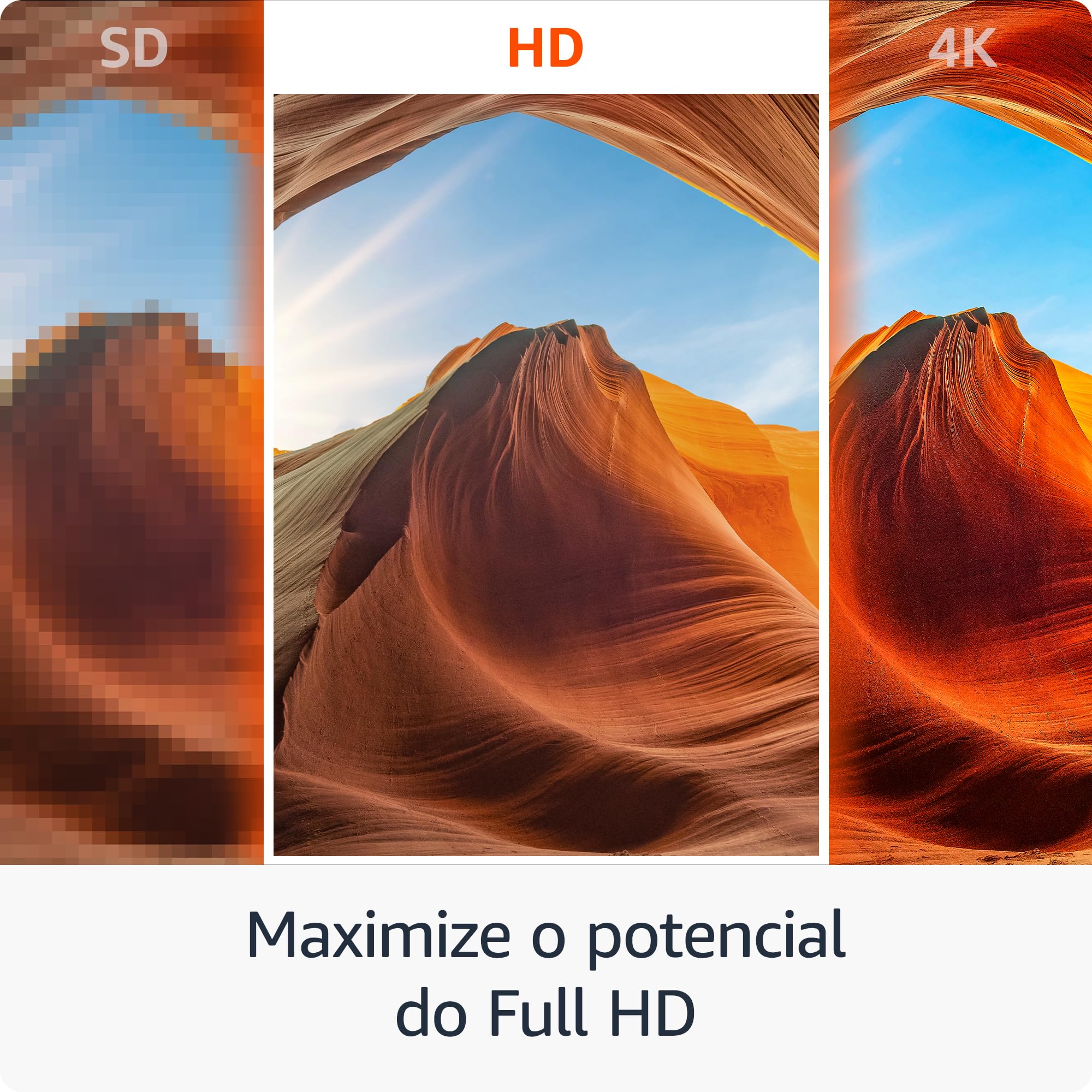 Fire TV Stick HD (Geração mais recente) | Com controle remoto por voz com Alexa (inclui comandos de TV), controles de casa inteligente e streaming em HD