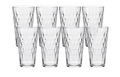 Jogo de Copos de Vidro 8 Peças 350ml Nadir Vitrage