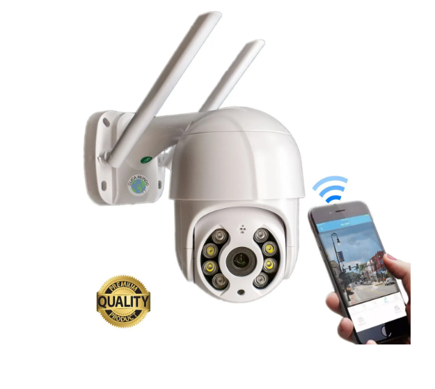Câmera Externa Ip Prova D'água Infravermelho Externa Wifi Hd - IP CAMERA