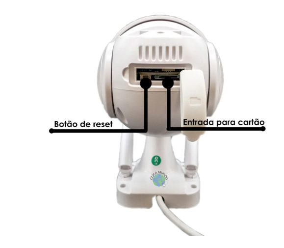 Câmera Externa Ip Prova D'água Infravermelho Externa Wifi Hd - IP CAMERA