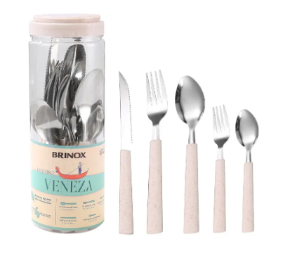 Faqueiro Brinox Inox 20 Peças Veneza