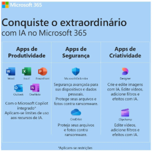 Microsoft 365 Personal Office 365 apps 1TB - 1 Usuário Assinatura Anual