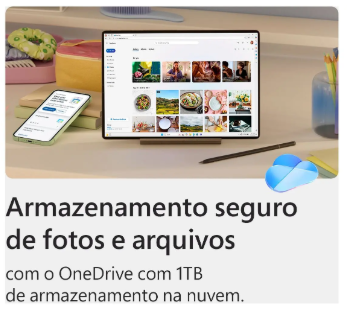 Microsoft 365 Personal Office 365 apps 1TB - 1 Usuário Assinatura Anual