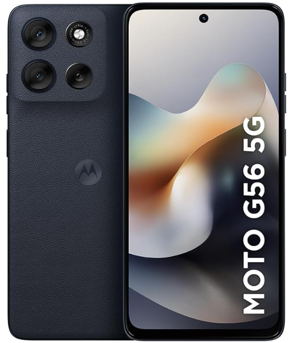 Smartphone Motorola G56 256GB 5G 8GB de RAM 6,7" Câm. Dupla + Selfie 32MP