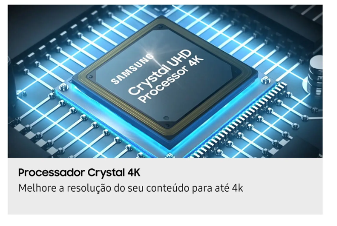 Smart TV 50" Samsung UHD 4K Crystal UHD U8600F UN50U8600FGXZD Tizen Crystal 4K Bixby e Alexa 3 HDMI