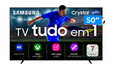 Smart TV 50" Samsung UHD 4K Crystal UHD U8600F UN50U8600FGXZD Tizen Crystal 4K Bixby e Alexa 3 HDMI