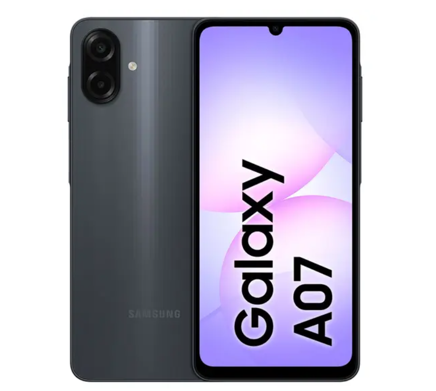 Smartphone Samsung A07 128GB Diversas Cores 4GB RAM Tela 6,7" Câmera Dupla + Selfie 8MP